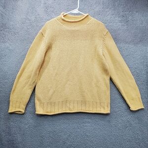L.L. Bean Women's Sweater in Mustard Yellow